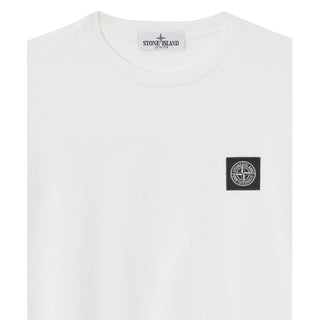 Stone Island T-shirt in jersey a maniche lunghe con Compass K2S162100003
