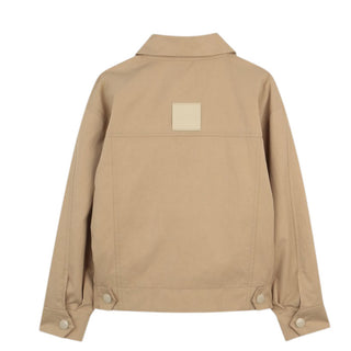 Lanvin Giacca Beige In Misto Cotone Per Bambini N30373/209