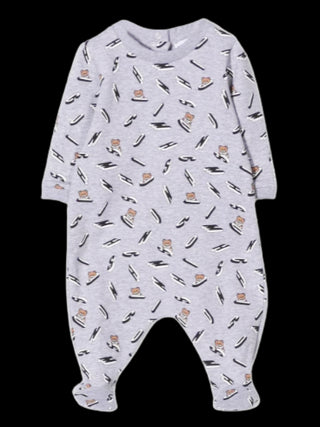 Moschino Muy03i Jumpsuit with Clips on the Back