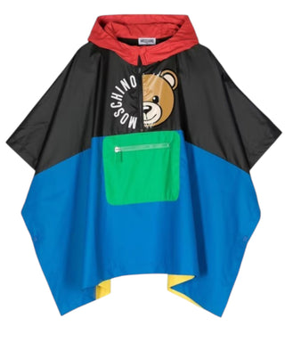 Moschino Mantella impermeabile con stampa HUS04K