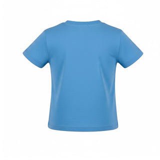 Iceberg T-shirt Azzurra A Maniche Corte Per Neonato TSICE6106B-V4