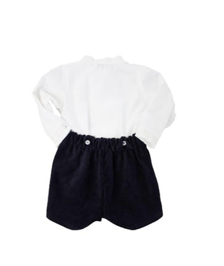 Ponto Por Ponto Zeremonienanzug 6046.a mit Knöpfen auf der Rückseite