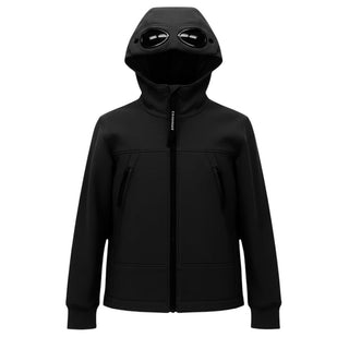 C.P. Company Giacca in softshell con lenti Goggle 15CKOW001B