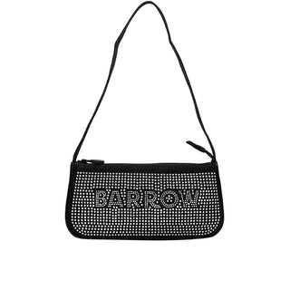 Barrow Borse A Spalla In Denim Nero F6BKJGBA177-127 Per Bambina