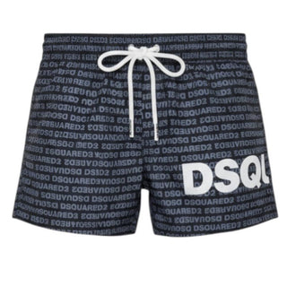 Dsquared2 Boxer Mare Nero Da Bambino DQ3296-D0AH7-DQ900