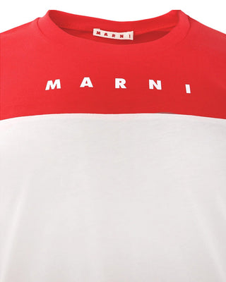 Marni T-shirt a maniche corte con logo M01225-M00L9