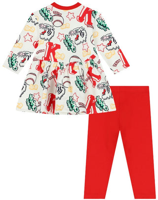 Kenzo Long-sleeved dress with leggings K08064