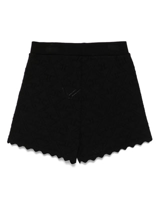 Elisabetta Franchi Shorts Traforati EFBE068.C Con Logo
