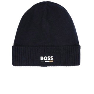 Hugo Boss Cappello in Misto Lana J51600 Con Logo
