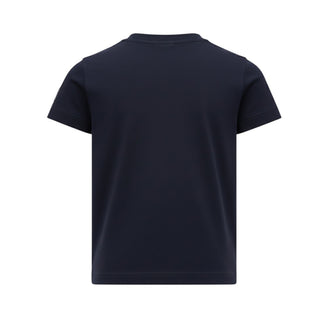 Moncler T-shirt Blu Navy Con Logo K19548C00013-778