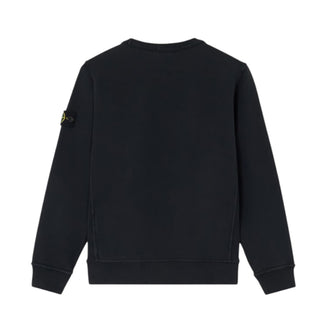 Stone Island Felpa girocollo in cotone con Compass K2S166100001