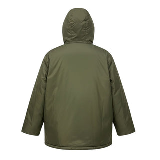 Aspesi Giubbino verde con cappuccio e logo F22009GMN0078