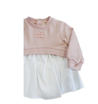 Elisabetta Franchi Dress WITH EMBROIDERED LOGO enab053.0 Snap