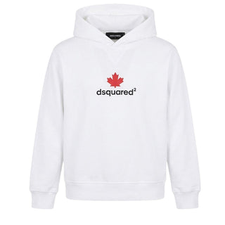 Dsquared2 Felpa Con Cappuccio In Cotone Per Bambini DQ0534-D00G4