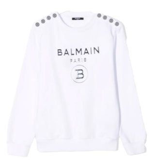Balmain-Sweatshirt mit Rundhalsausschnitt 6Q4080