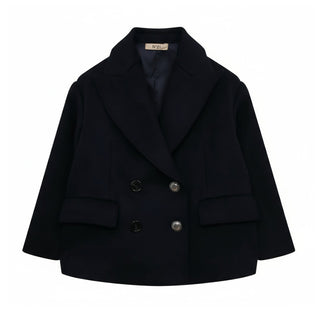 N21 Cappotto doppiopetto in misto lana N21415