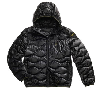 Blauer Giubbino trapuntato a onde Wave da uomo 25WBLUC03074