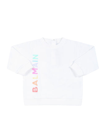 Balmain Unisex-Sweatshirt für Neugeborene BS4520