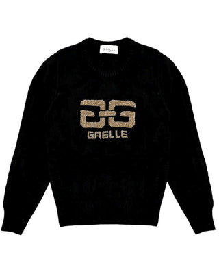 Gaelle Maglia cropped nera da bambina 2741W00319