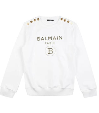 Balmain-Sweatshirt mit Rundhalsausschnitt 6Q4080