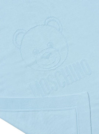 Moschino Blanket WITH TEDDY BEAR IN THE CENTRE MUB00B