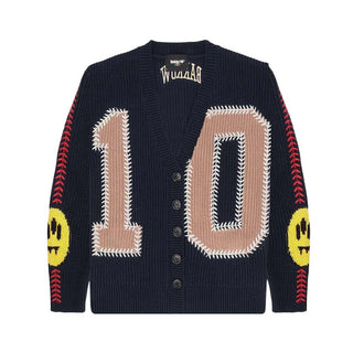 Barrow Cardigan blu navy in cotone F5BKJUCA065