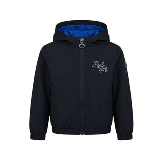 Cesare Paciotti Giubbino Antivento Blu Navy In Nylon Per Neonato GBP6103B-V4