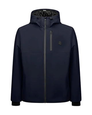 Invicta Giubbino blu in tessuto tecno soft shell 4432545