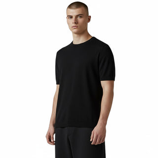 I'm Brian Maglia Nera A Maniche Corte Per Uomo MA3611N
