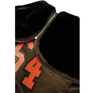 Dsquared2 Giubbino Bomber Verde Con Logo DQ3412-D0AIB-DQ558 Per Bambino