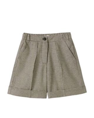 Il Gufo Bermuda in pied de poule lurex A24PB188W3071