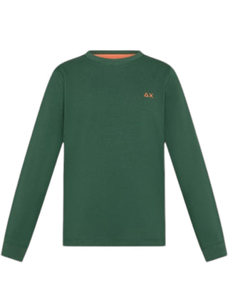 Sun68 T-Shirt mit Rundhalsausschnitt T44318