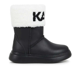 Karl Lagerfeld Stivali con pelliccia Z30312