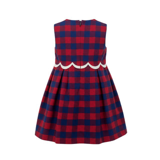 Il Gufo Vestina Vestina Scamiciata Tartan A21SC068W3051