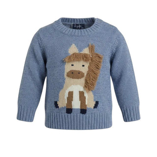Il Gufo Pullover mit Applikationen A22MA403EM220