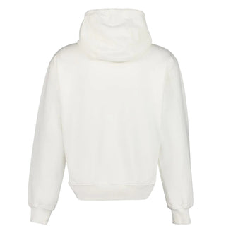 Casa Blanca Felpa In Cotone MPF25-JTP-292-01 Con Cappuccio e Stampa