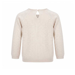 Coccodè Maglia In Misto Lana Con Fiocco C64635/1 Per Neonata