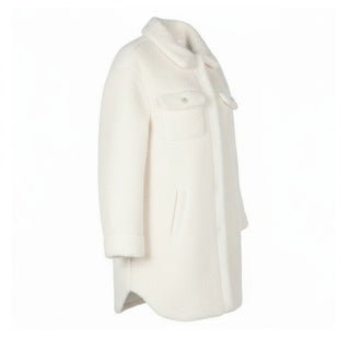 Pinko Giacca Teddy lunga modello camicia F3PIJGJK240