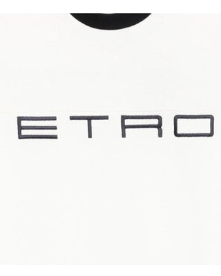 Etro Felpa rosa con logo frontale GV4P50-Z2434