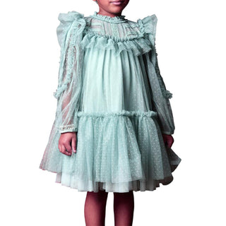 Angel's Face Abito In Tulle BRANDICE A Pois