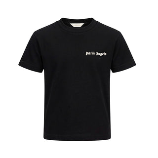 Palm Angels T-shirt Nera Con Logo F6PAJBTH017/110 Per Bambini