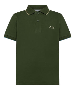 Sun68 Polo A Maniche Corte A35310 Con Logo
