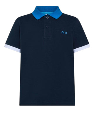 Sun68 Polo A Maniche Corte A35316 Con Logo