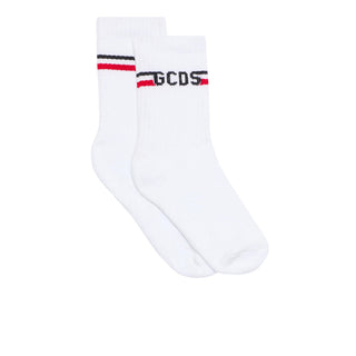 Gcds Calzettoni in misto cotone con logo B2KU3802BA8