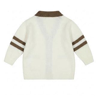J.o Milano Cardigan In Misto Lana 2663Z5-01 Per Neonato