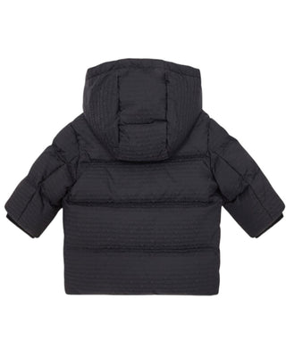 Emporio Armani Giubbino trapuntato blu da neonato 6DHKJ3-4NJKZ