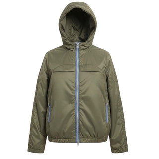 Herno Giubbino 100 Grammi Verde Con Cappuccio GI0001B