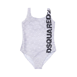 Dsquared2 Costume Intero Con Logo Per Bambina DQ3315-D0AGY-DQ100