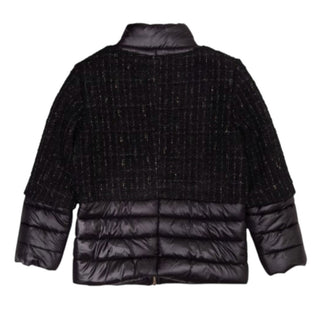 Balmain BT2A77 Girls' Two-Tone Zip Up Jacket