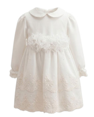 Teto e Tatta Veste Battesimale con pizzo valancienne VE9431